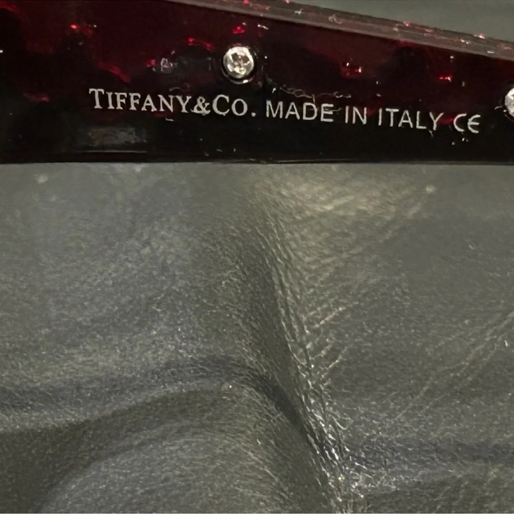 Tiffany & Co. Burgundy with design Sunglasses S8123 62 16 122